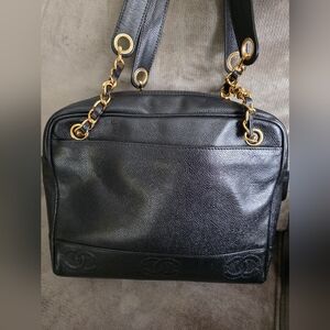 Authenic Chanel Triple C Shoulder Bag
